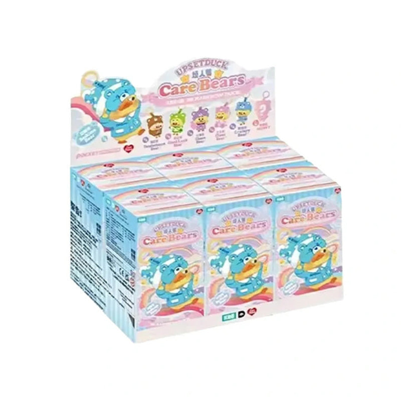 Care Bears x UpsetDuck Be Rainbow Duck Plush Keychain Blind box
