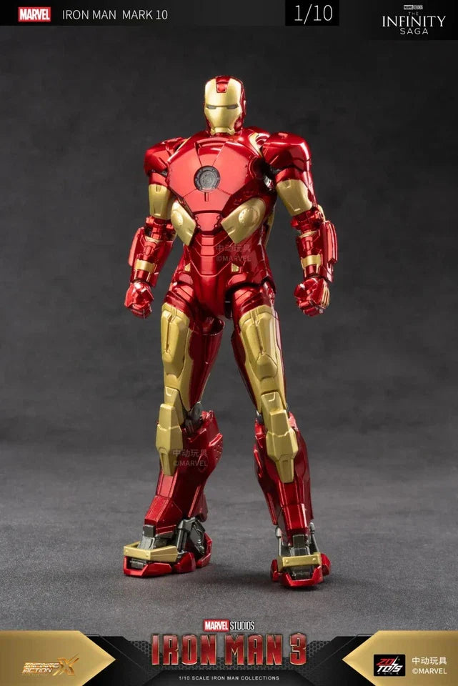 ZD Toys Marvel Avengers Advanced Suit 1/10 Iron Man MK10 Action Figure