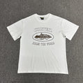 Vintage Graphic Print White T-Shirt Unisex Streetwear Casual Short Sleeve Tee