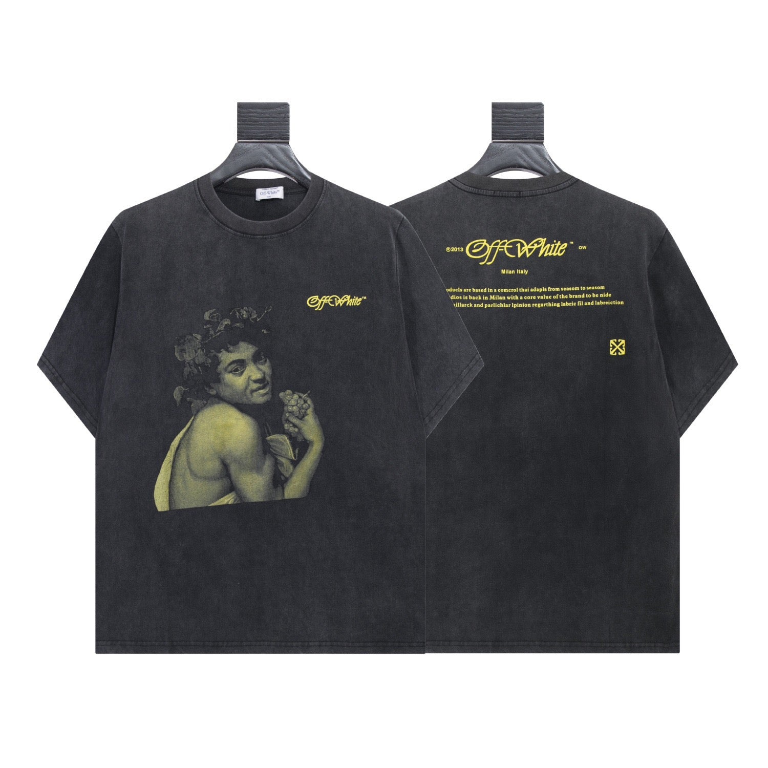 Off-White Vintage Graphic Black T-Shirt