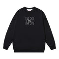 Off-White Outline Arrow Graphic Sweatshirt Black