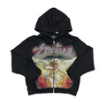 EMOTION Angel Artwork Zip Up Hoodie
