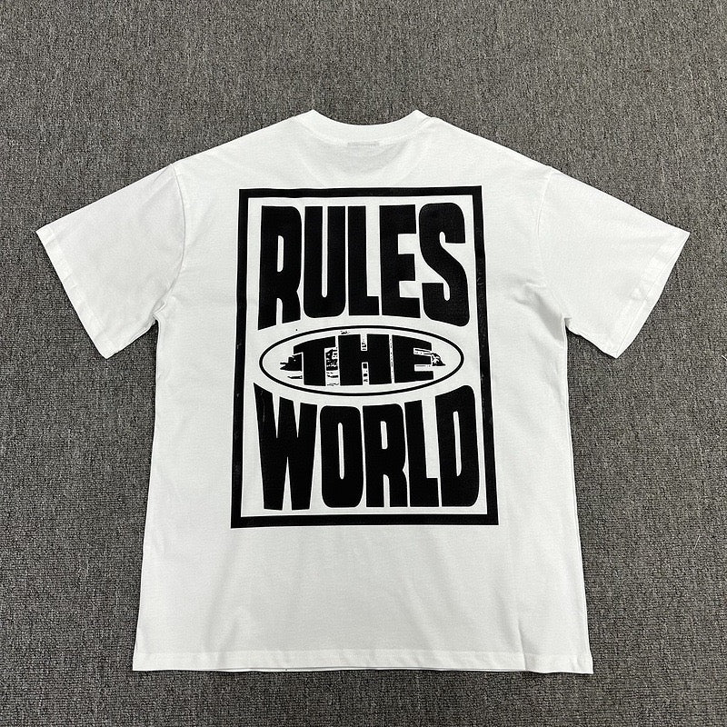 Graphic Print Oversized T-Shirt Streetwear Casual Short Sleeve Tee