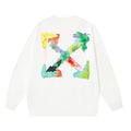 Off-White Colorful X Graphic Sweatshirt White