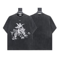 Off-White Vintage Angel Graphic Black T-Shirt