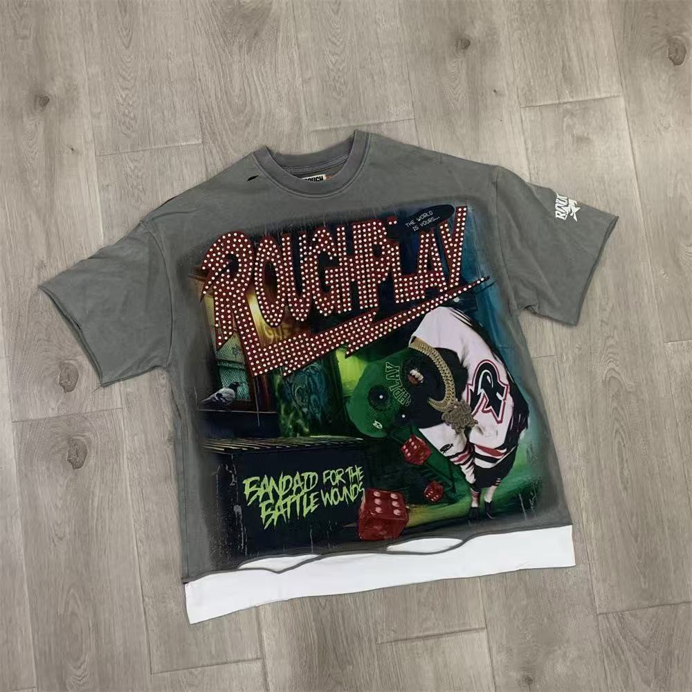 Vintage Graphic Streetwear T-Shirt Oversized Casual Short Sleeve Unisex Tee