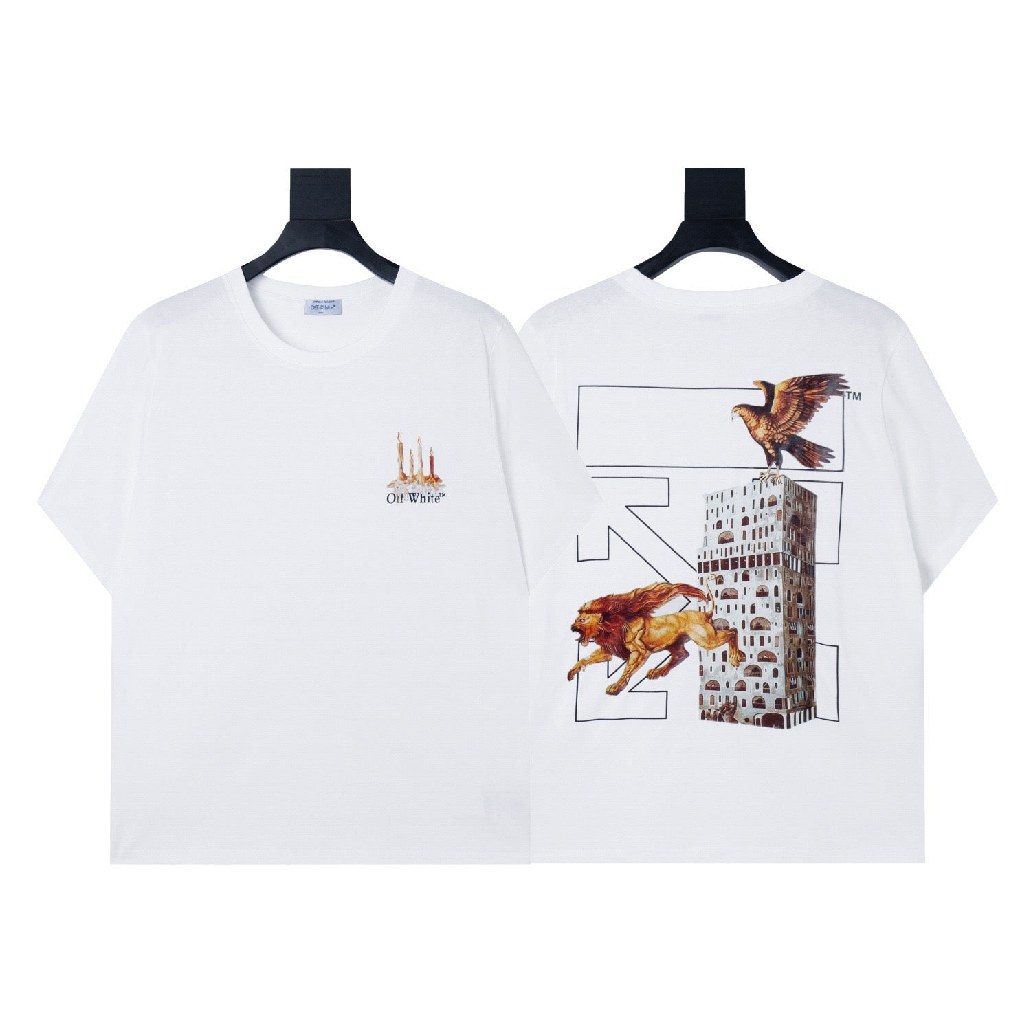 Off-White Arrow Graphic Cotton T-Shirt