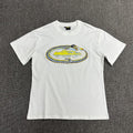 Dragon Graphic White T-Shirt Unisex Streetwear Casual Short Sleeve Tee