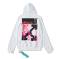 Off-White Black Abstract Arrow Hoodie