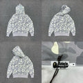 A BATHING APE ABC Camo Shark Full Zip Hoodie Grey