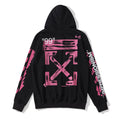 Off-White™ Black Pink Arrow Graphic Pullover Hoodie