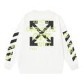 Off-White Opposite Graphic Sweatshirt White