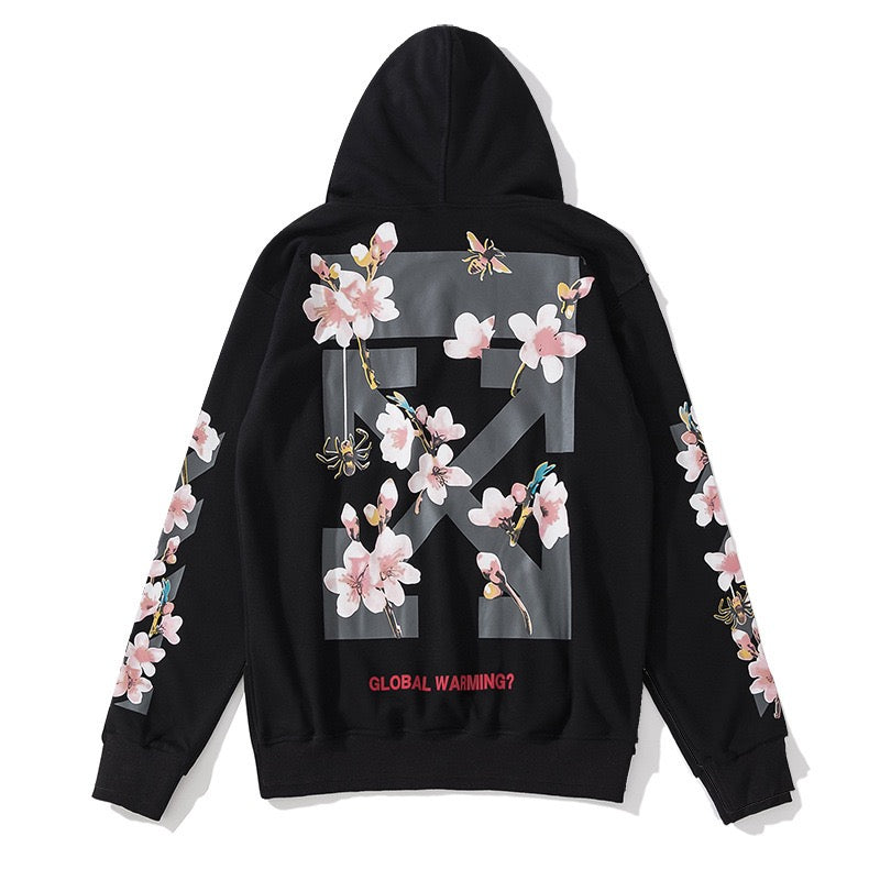 Off-White Floral Arrow Hoodie
