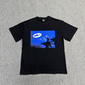 Abstract Graphic Oversized T-Shirt – Streetwear Casual Short Sleeve Tee