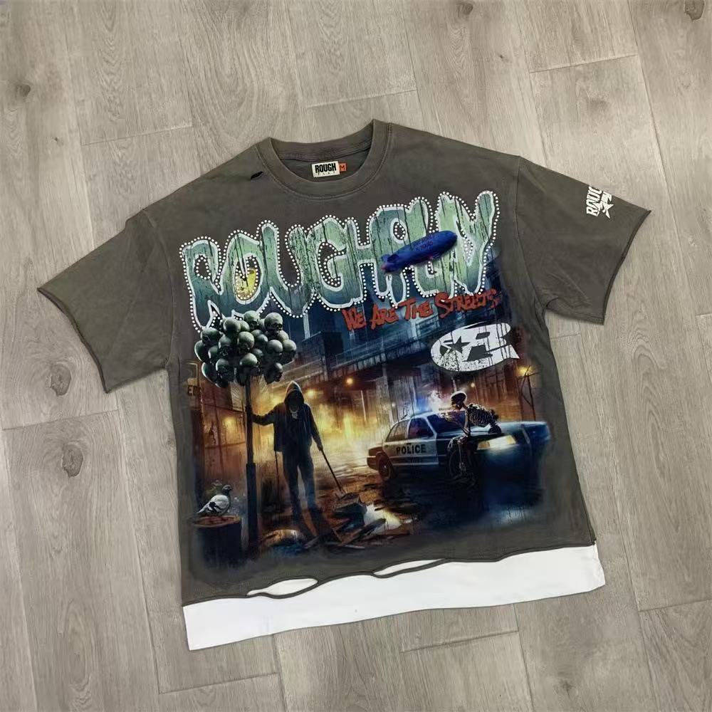 Roughplay Street Graphic Short Sleeve T-Shirt