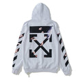 Off-White White Arrow Graphic Hoodie