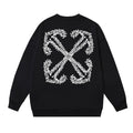 OFF WHITE Arrow Logo Crewneck Sweatshirt