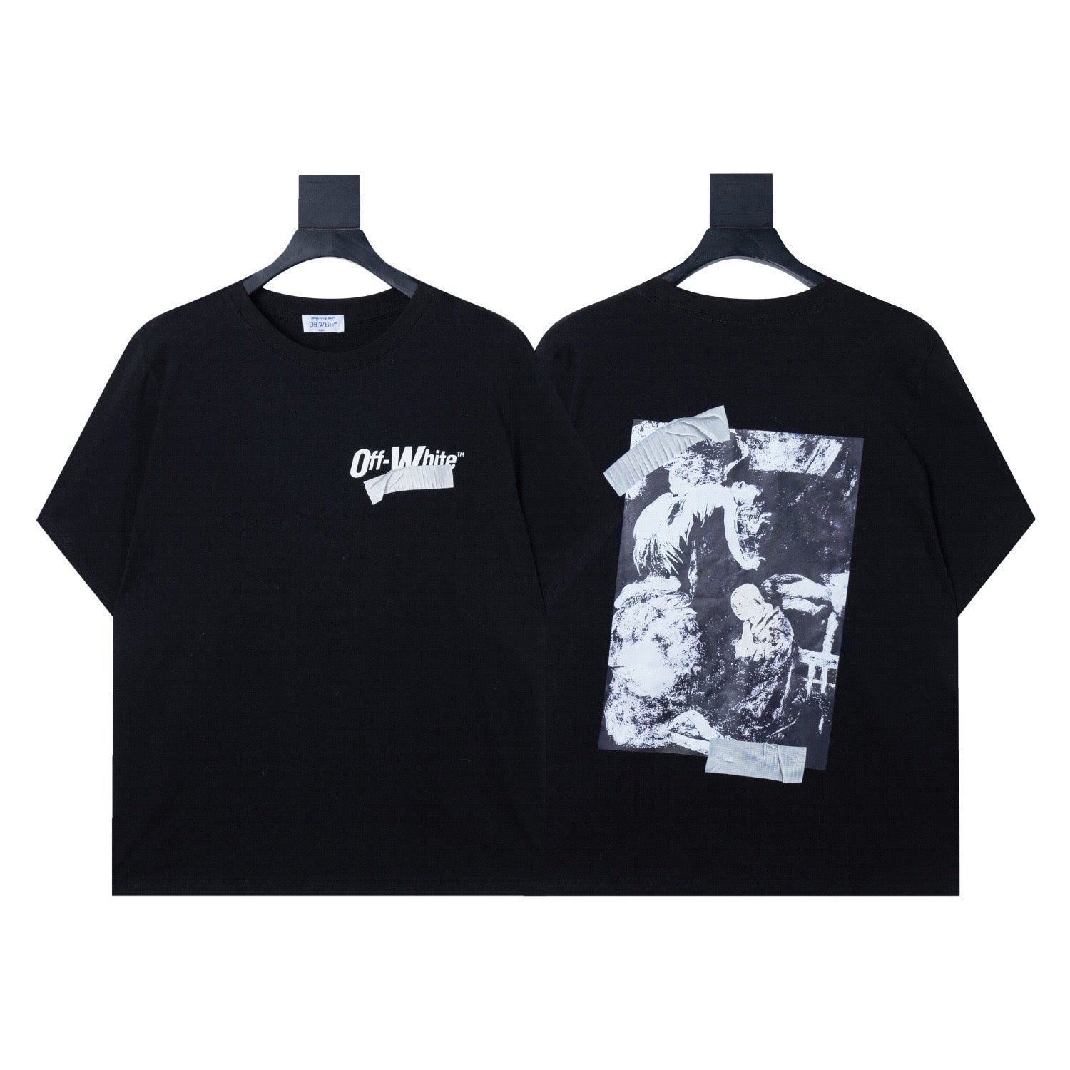 Off-White Tape Graphic Print T-Shirt