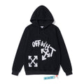 Off-White Black Arrow Logo Hoodie