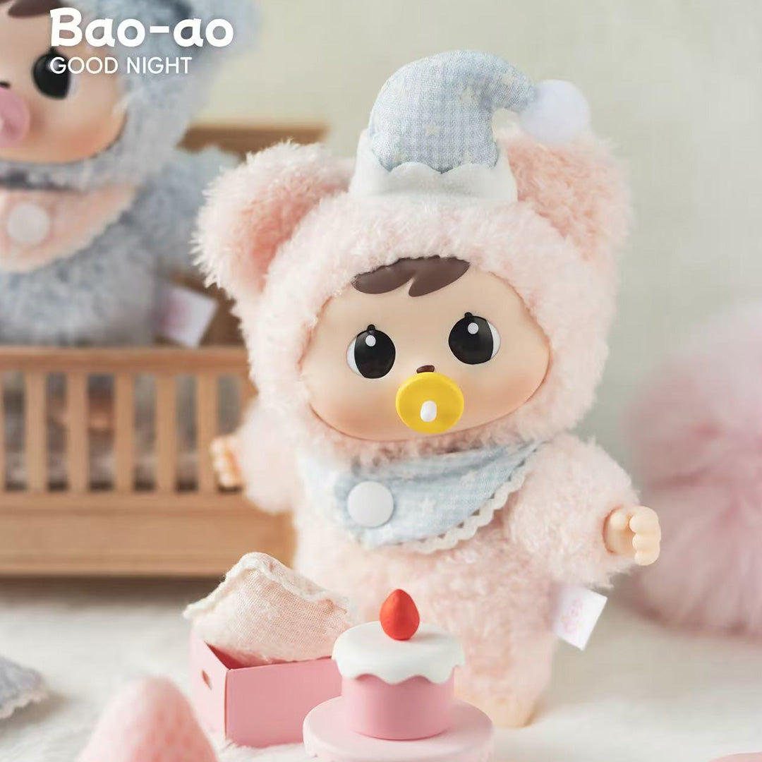 Bao-ao V2 Good Night Series Vinyl Plush Pendant Blind Box ( Whole Set 6pcs)-SALE
