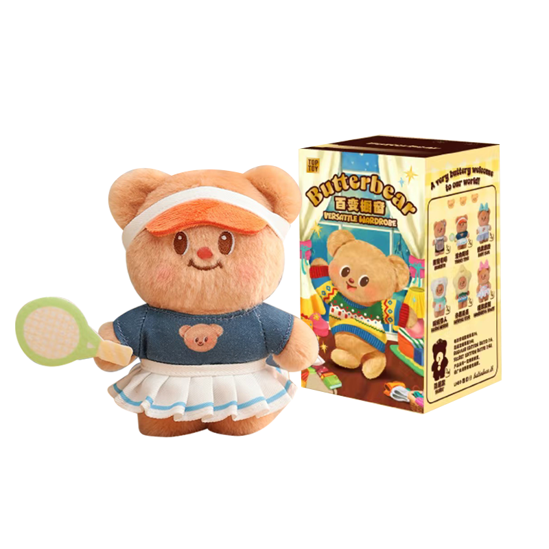 Butterbear Versatile Wardrobe Series Plush Blind Box