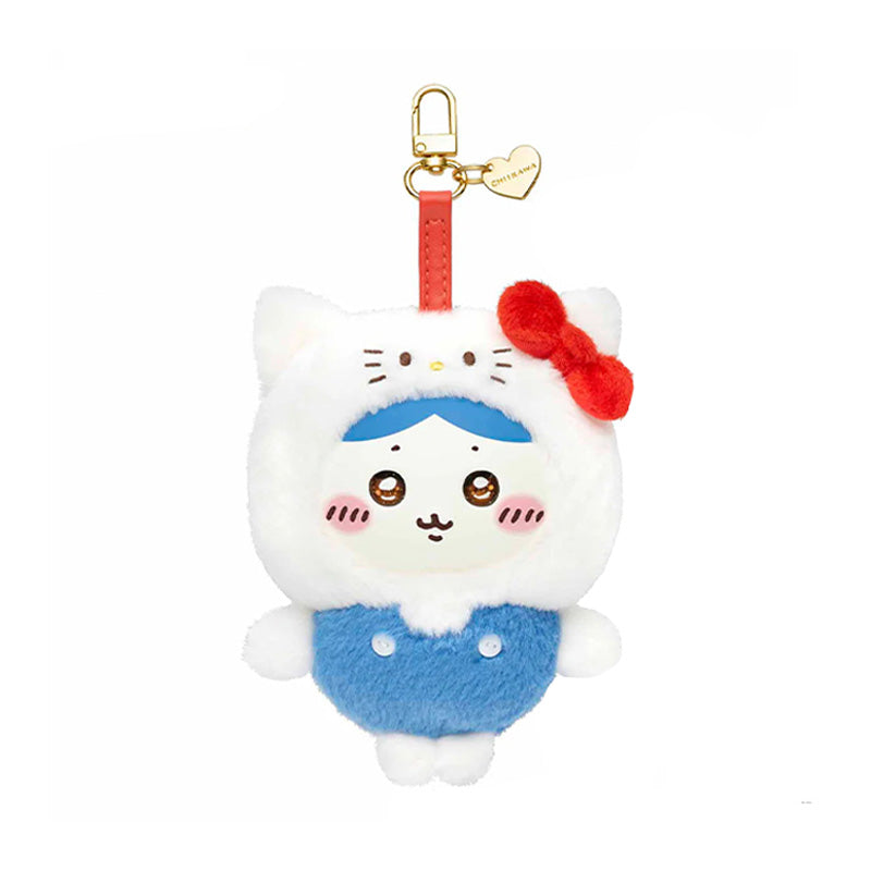 Chiikawa x Sanrio Characters Vinyl Plush Keychains