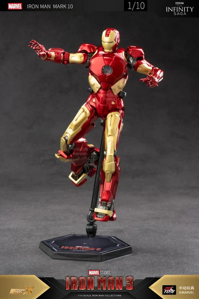 ZD Toys Marvel Avengers Advanced Suit 1/10 Iron Man MK10 Action Figure