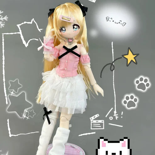 Don't Touch My Bangs Series Action Figure BJD Blind Box