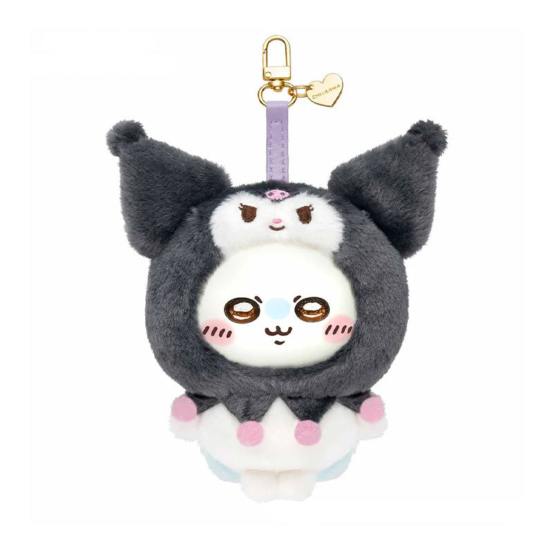 Chiikawa x Sanrio Characters Vinyl Plush Keychains