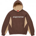 Supreme Outline Hooded Sweatshirt - Brown / Tan