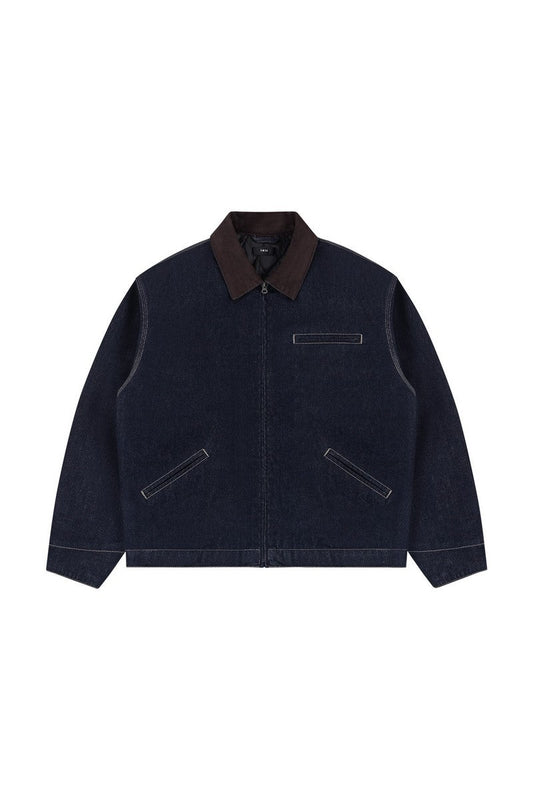 Faded Detroit Denim Jacket