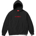 Supreme Motion Logo Hooded Sweatshirt -  Black