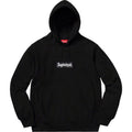 Supreme Box Logo Hooded Sweatshirt - Black / Bandana
