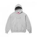 Supreme Box Logo Hooded Sweatshirt - Heather Grey