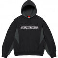 Supreme Outline Hooded Sweatshirt - Black / Charcoal