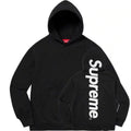 Supreme Vertical Box Logo Hooded Sweatshirt - Black
