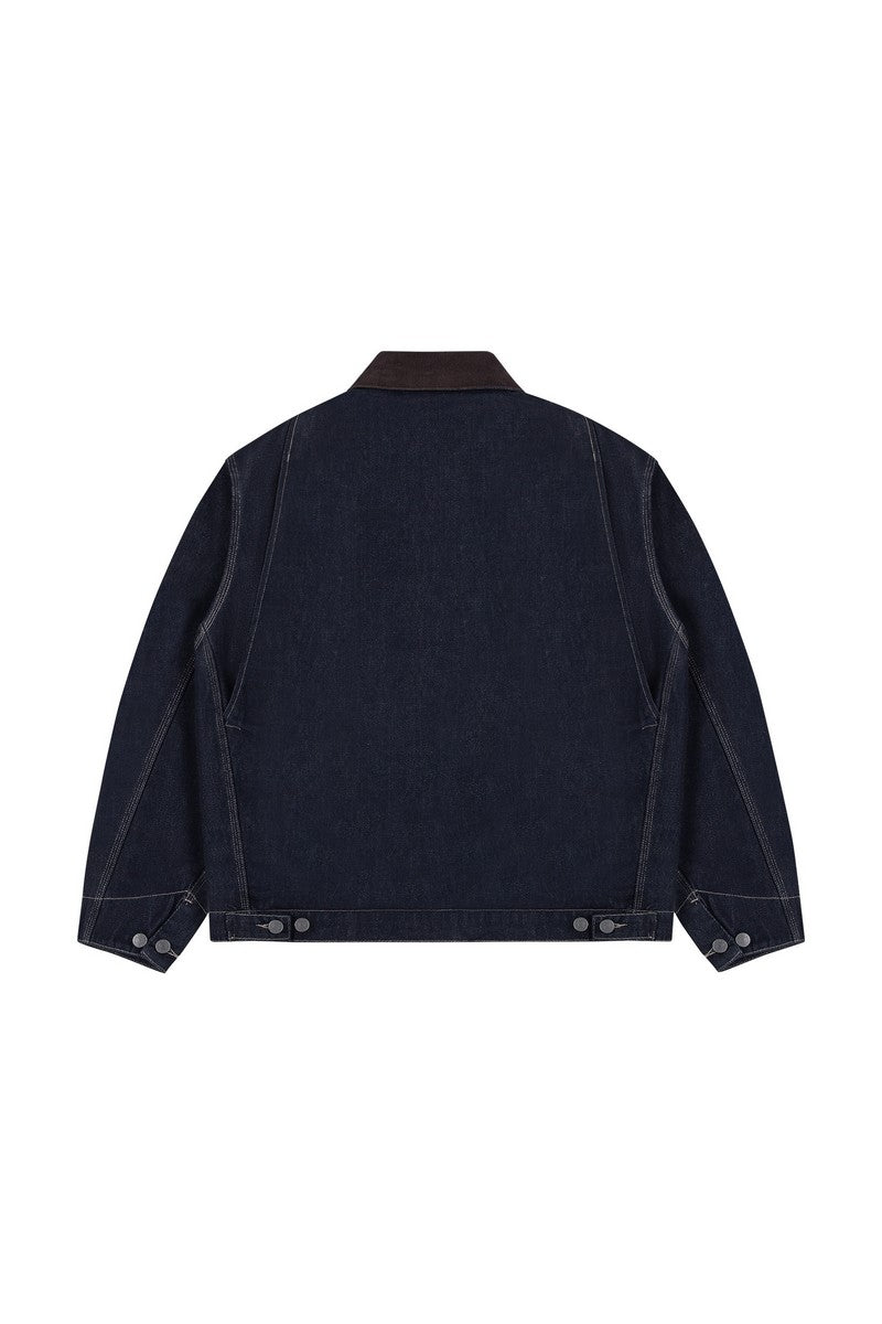 Faded Detroit Denim Jacket