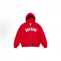 Supreme Arc Thermal Lined Zip Up Hooded Sweatshirt - Red