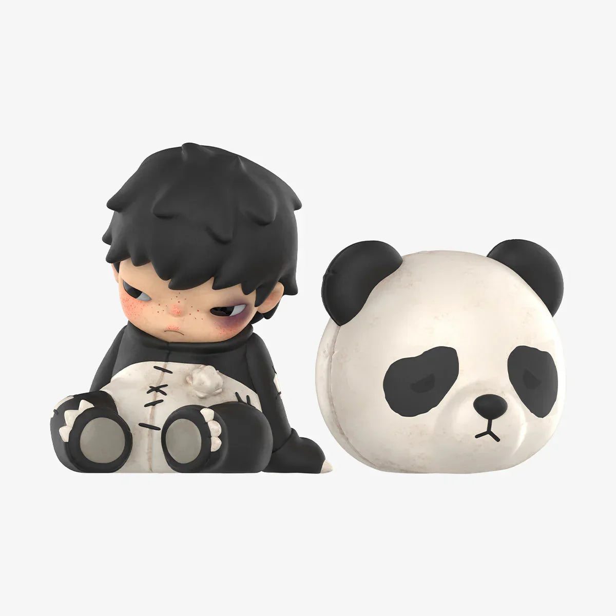 POP MART Hirono Doll Panda 100% Figurine