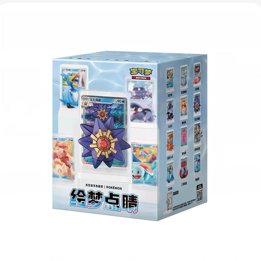 Pokémon TCG Pokemon Dream Painting Collection 151 Aquatic Ecosystem Figure Set Blind Box – Simplified Chinese