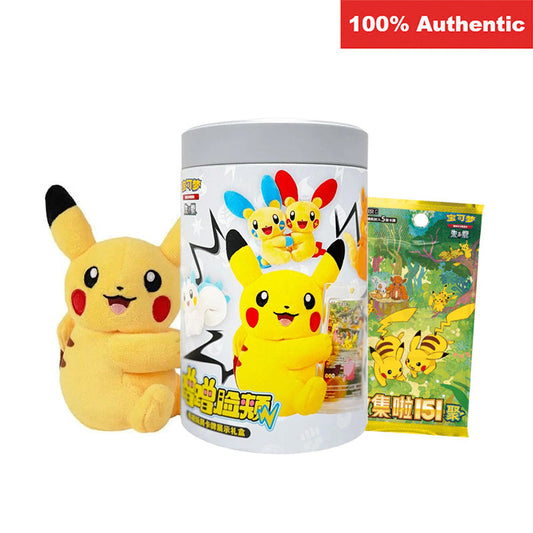 Pokémon TCG Electric Cuddle Cheek Series Plush Blind Box - Simplied Chinese
