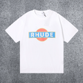 RHUDE Logo Graphic T-Shirt – White