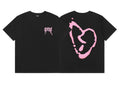 REVENGE Pink Skull Graphic T-Shirt