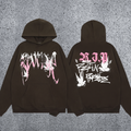 REVENGE 999 Graphic Fleece Hoodie