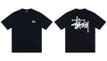 STUSSY Big Logo Black T-Shirt