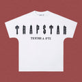 TRAPSTAR Gothic Logo White T-Shirt