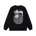 STUSSY 8 Ball Graphic Crewneck – Black