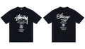 STUSSY City Logo Graphic T-Shirt