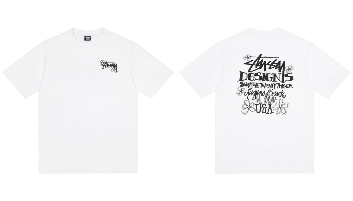 STUSSY Back Logo Graphic T-Shirt