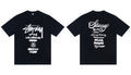 STUSSY Global Cities Logo Graphic T-Shirt